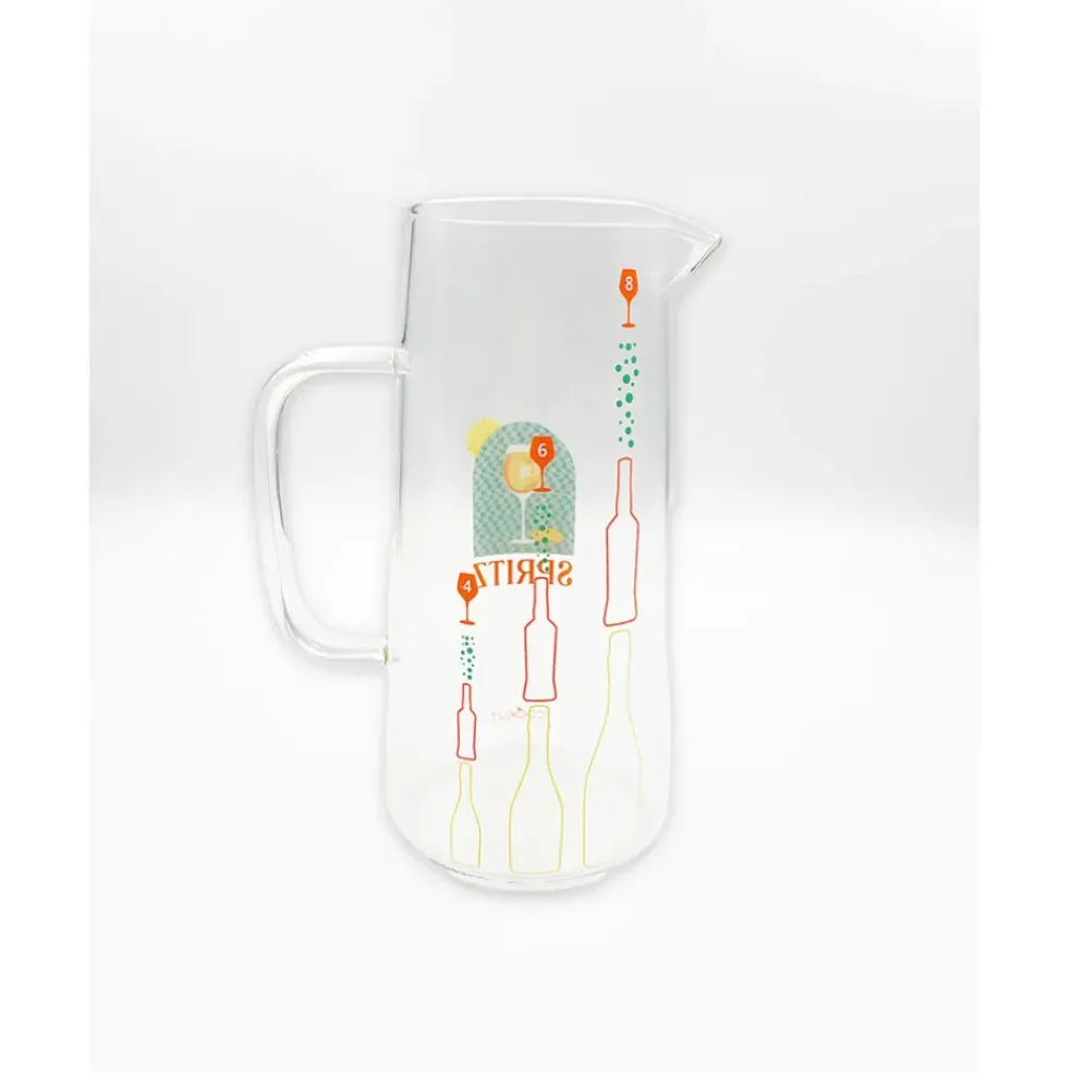 Carafe à spritz en verre 1L