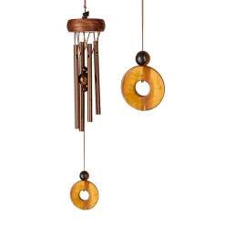 Carillon à vent œil de tigre h29cm