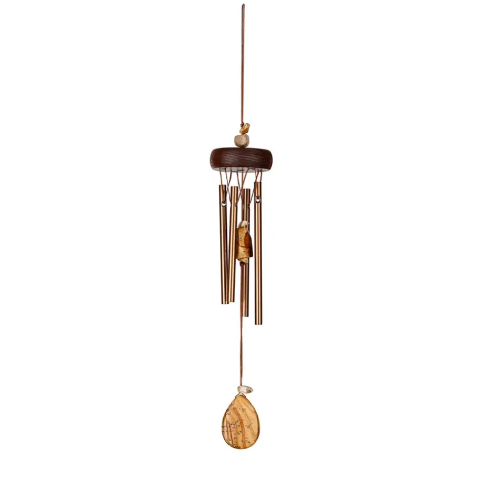Carillon à vent jaspe de prairie h29cm