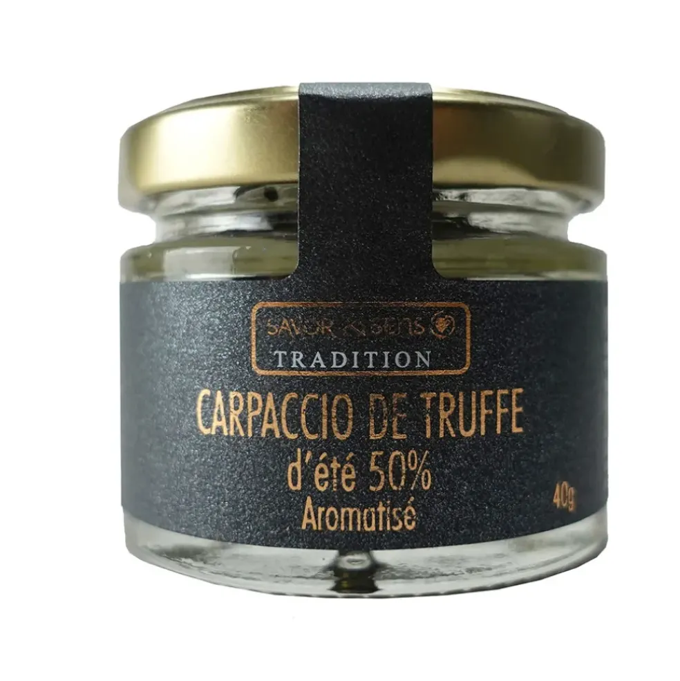 Carpaccio de truffe d'été
