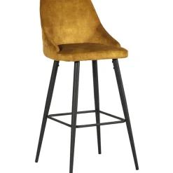 Chaise de bar ocre - Loan
