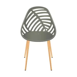 Chaise de jardin en plastique vert - Alameda