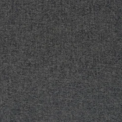 Chaise de salle à manger en tissu gris foncé - Ben