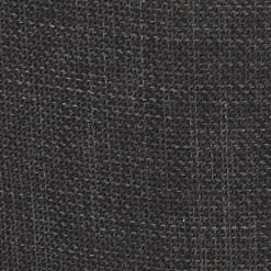 Chaise de salle à manger en tissu gris anthracite - Ben