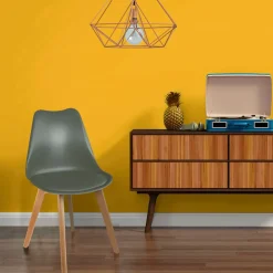 Chaise salle à manger scandinave kaki - Samantha