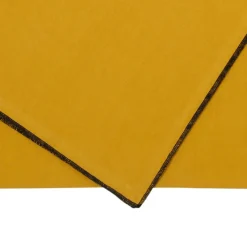 Chemin table corino cumin 160x50cm coton lavé 170g/m2