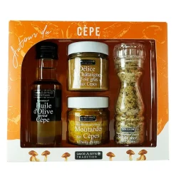 Coffret autour du cèpe