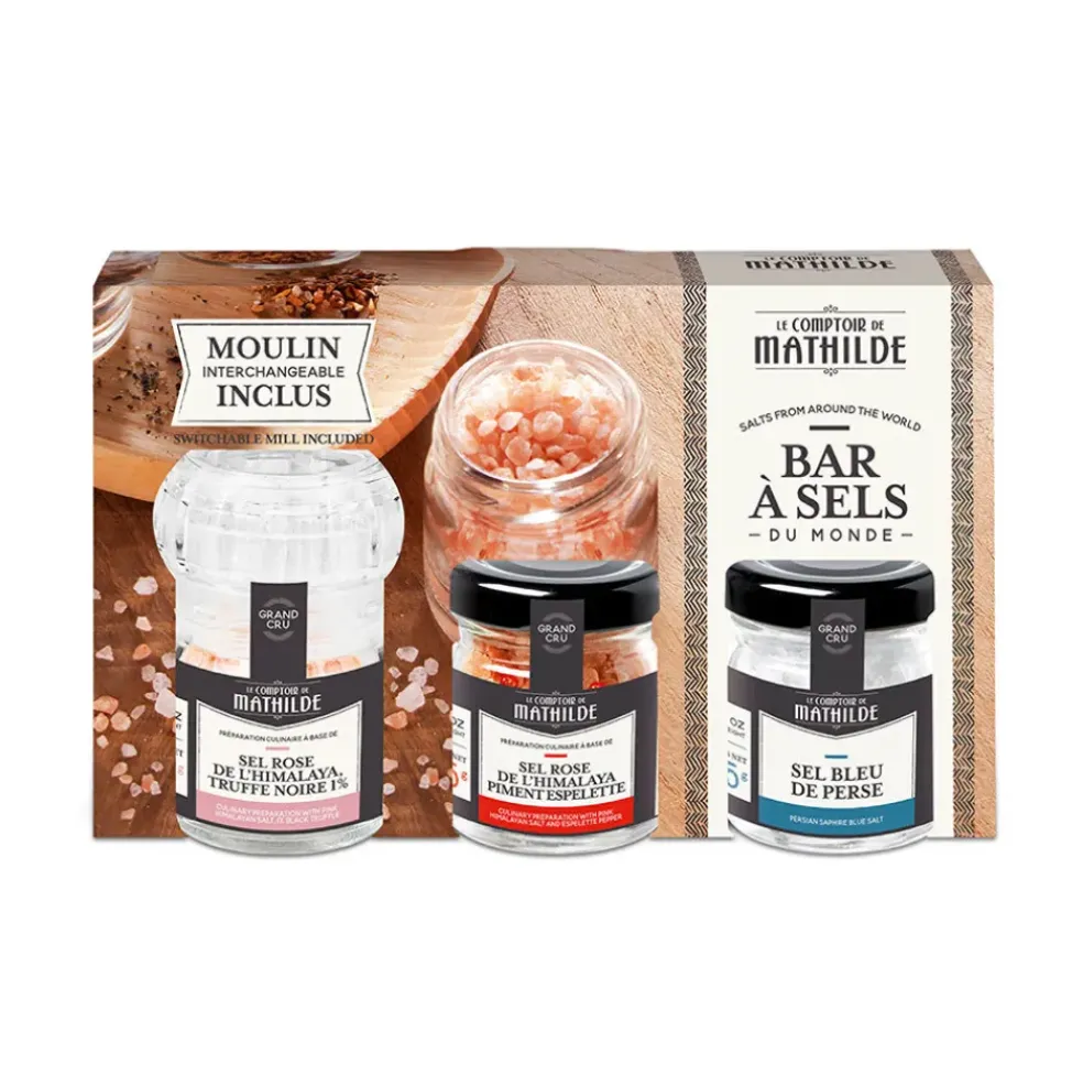 Coffret bar à sel du monde
