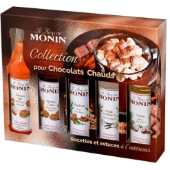 Coffret chocolat chaud 5 mignonettes 5x5cl