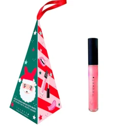 Coffret cône Santa - Gloss lèvres cannelle