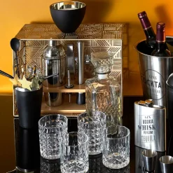 Coffret cocktail 4 pièces noir