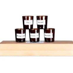 Coffret de 5 bougies - Intemporels