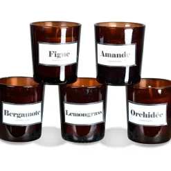 Coffret de 5 bougies - Intemporels