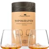 Coffret de 2 verres Grand Canyon et Mont Matterhorn - Topographic