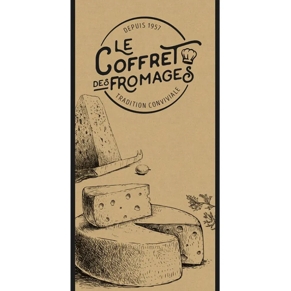 Coffret fromage couteau et planche