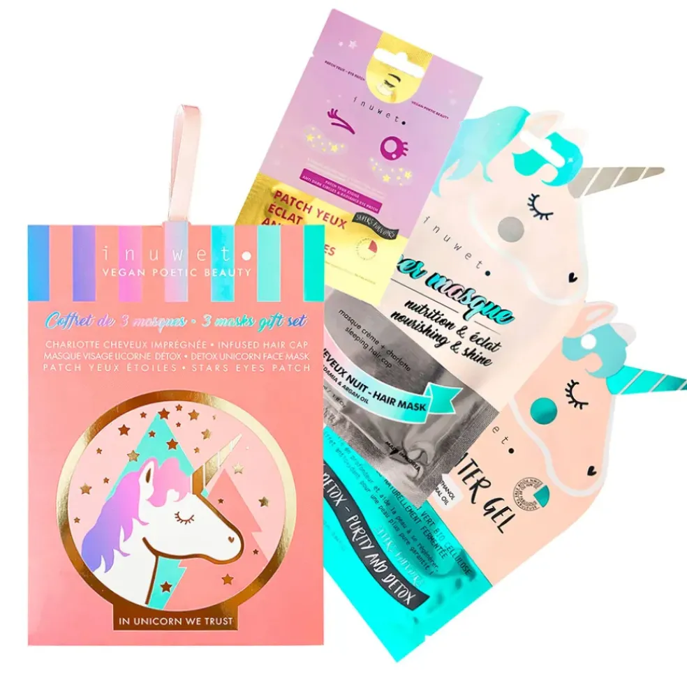Coffret maison skin care 3 masques