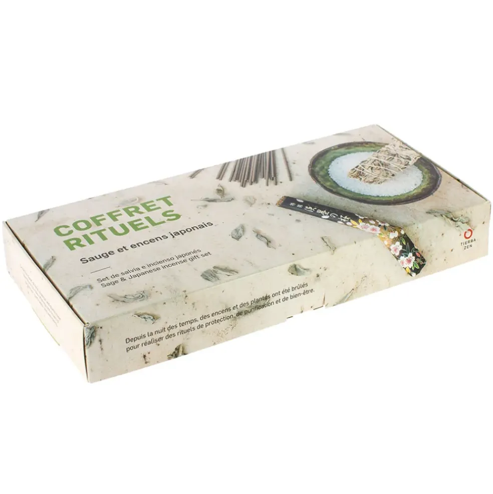 Coffret rituels sauge et encens japonais