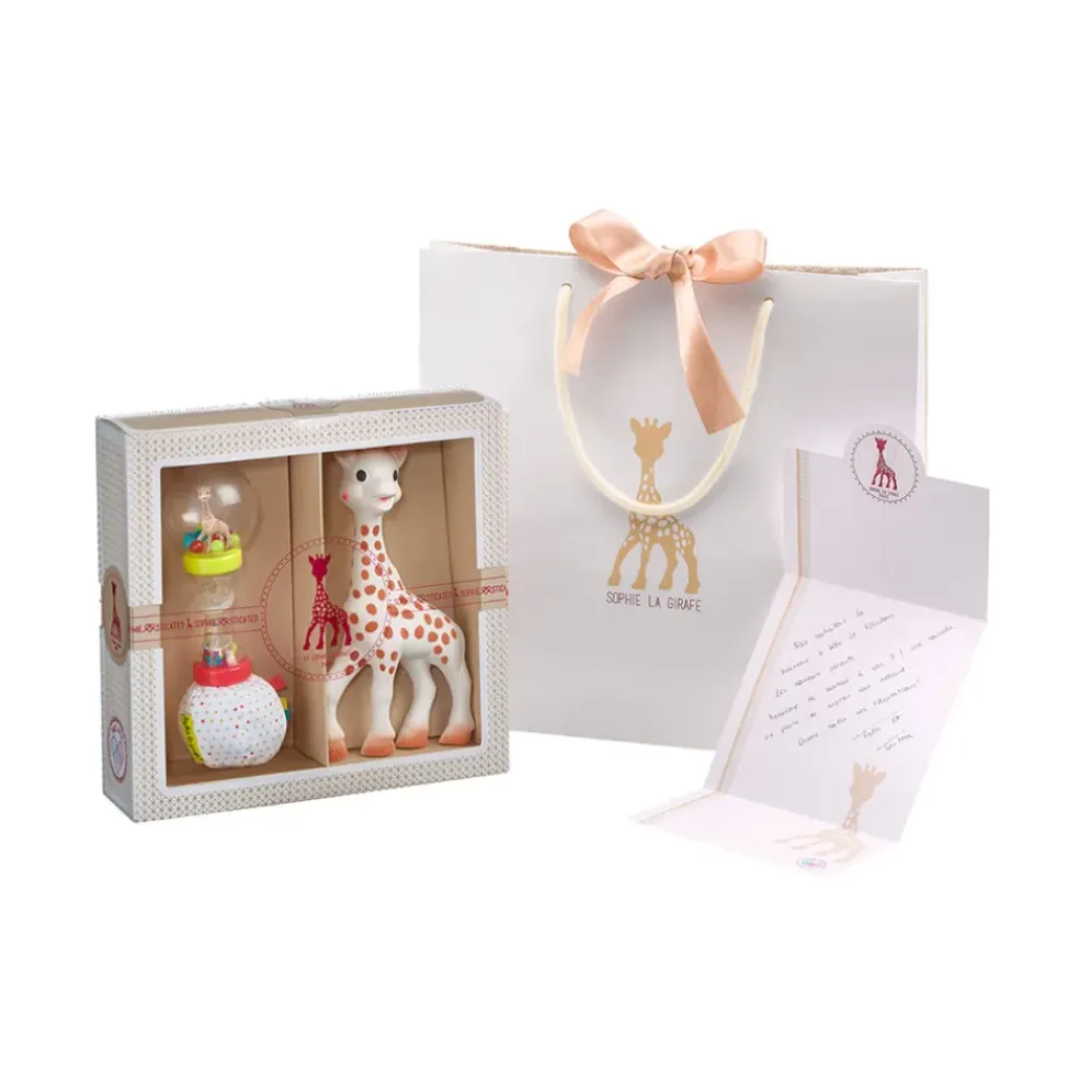 Coffret sophie la girafe - maracas