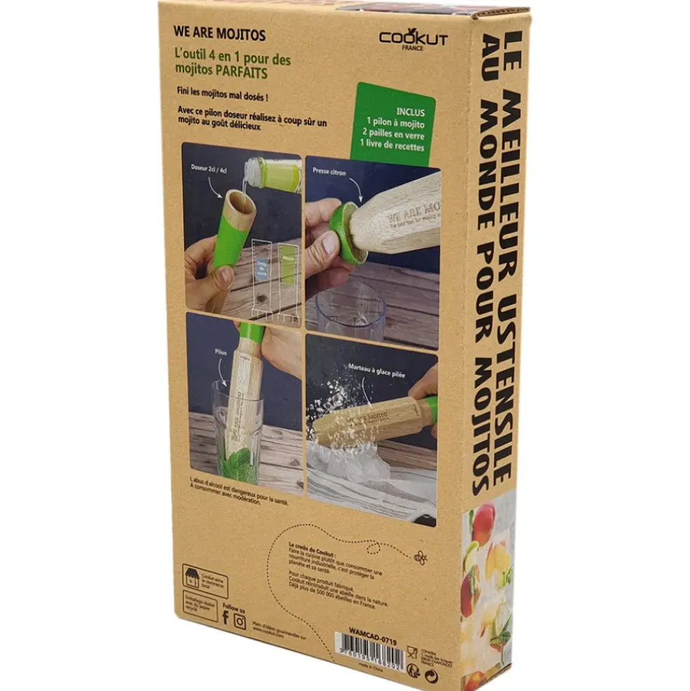 Coffret ustensile mojito et pilon