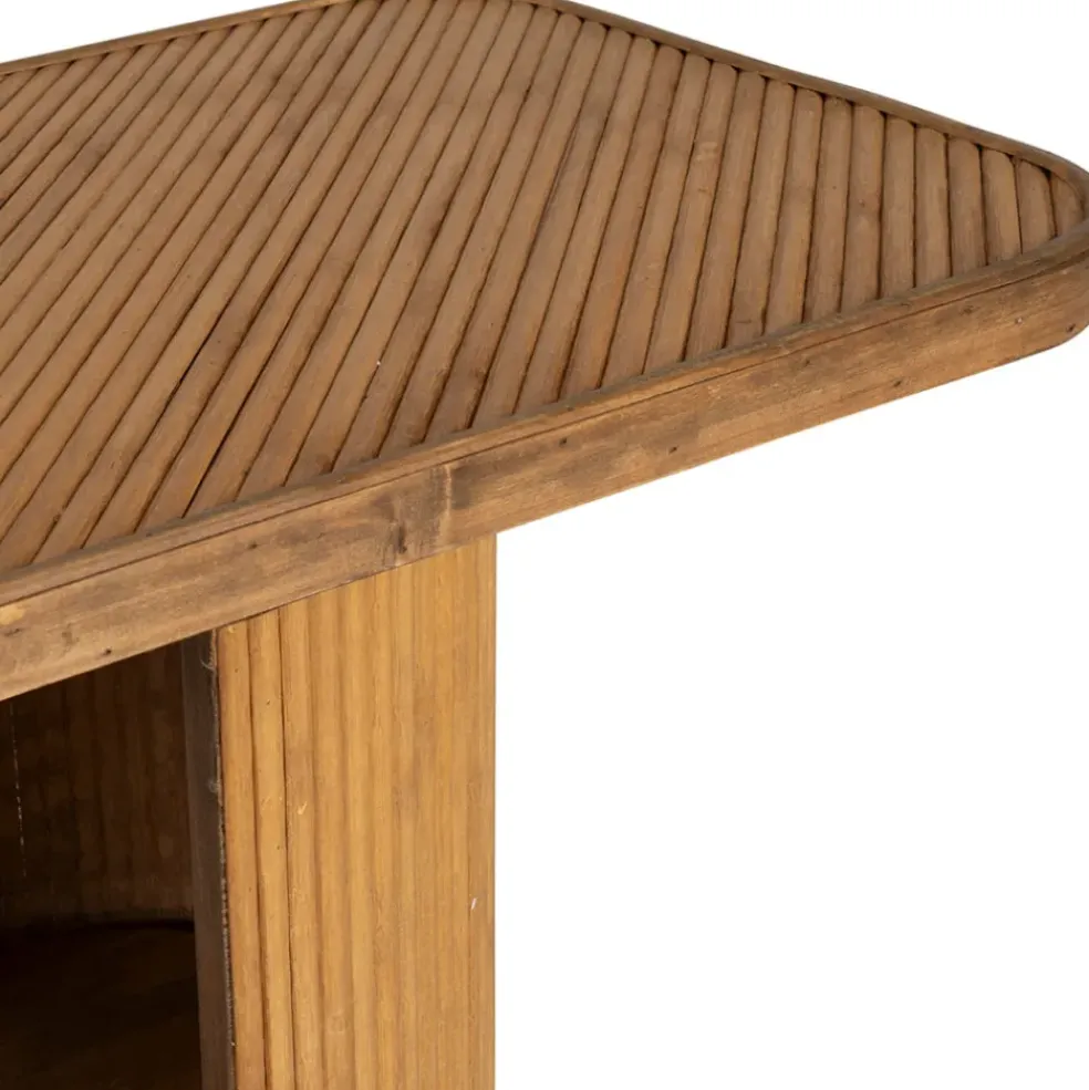 Console en bambou et sapin naturel - Saori