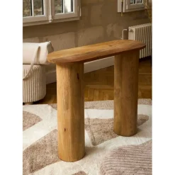 Console en manguier naturel - Organic