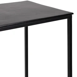 Console gigogne (x2) en fer noir - Felia