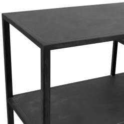Console metal noir