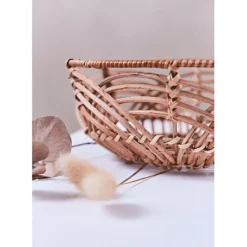 Corbeille (lot de 2 ) element naturel en rotin