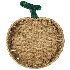 Corbeille tomate en jonc de mer naturel 31x36cm - P'tit Légume