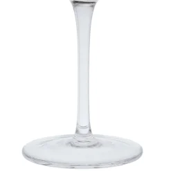 Coupe champagne striée en verre ambre - Funny