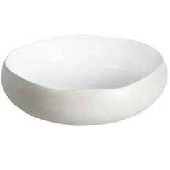 Coupe en grès lin d27cm - Oslo