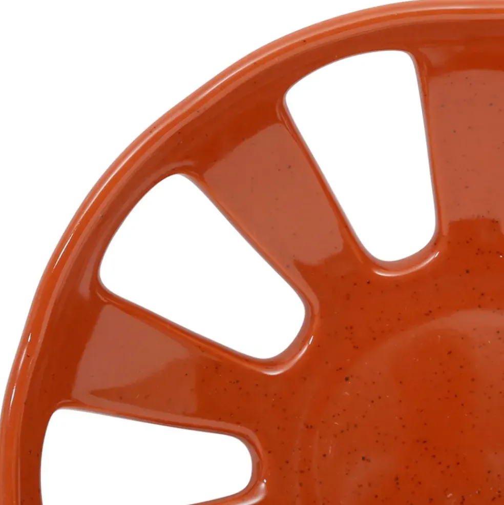 Coupe en grès terracotta d23cm - Organic