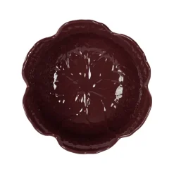 Coupelle chou en grès aubergine d15cm - Chou