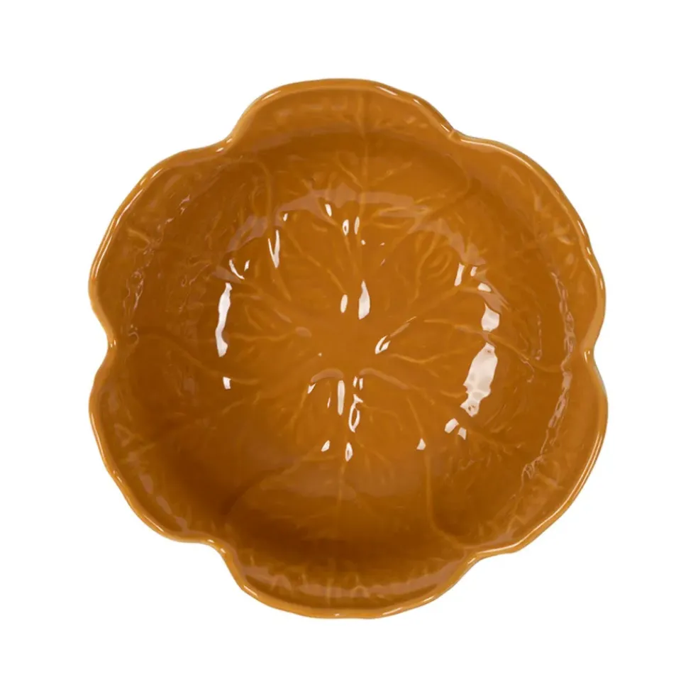 Coupelle chou en grès curry d15cm - Chou