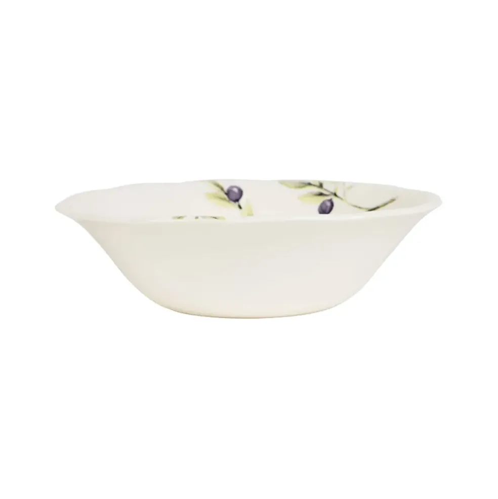 Coupelle en faïence blanche d16.5cm - Meredith