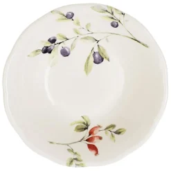 Coupelle en faïence blanche d16.5cm - Meredith