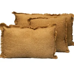 Coussin en laine gold 45x45cm - Aspen