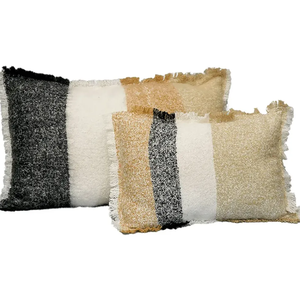 Coussin en laine gold 40x60cm - Calypso