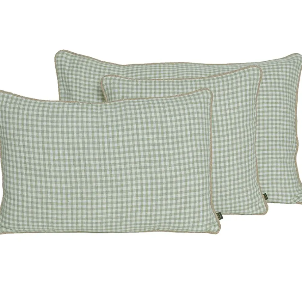 Coussin en lin amande 40x60cm - Piana