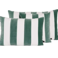 Coussin en lin et coton céladon 45x45cm - Perth