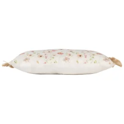 Coussin en lin fleur des champs 50x30cm - Louise