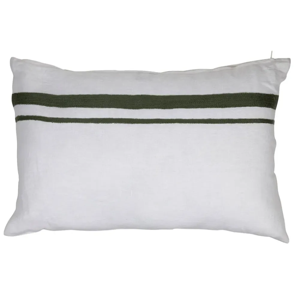 Coussin en lin pigeon 40x60cm - Malaga