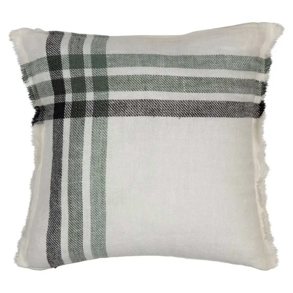 Coussin en lin pigeon 45x45cm - Paros