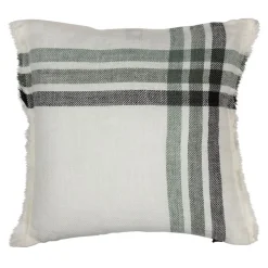 Coussin en lin pigeon 45x45cm - Paros