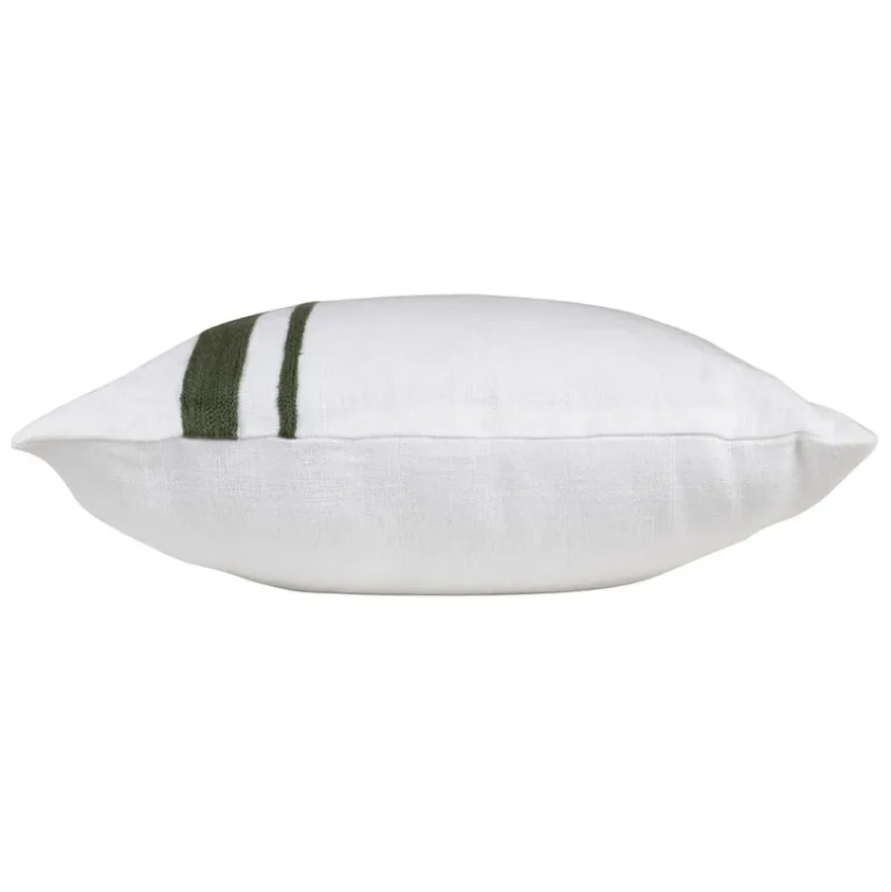 Coussin en lin pigeon 45x45cm - Malaga