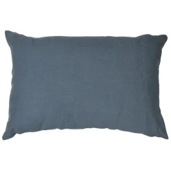 Coussin en lin turquin 60x40cm - Porticcio