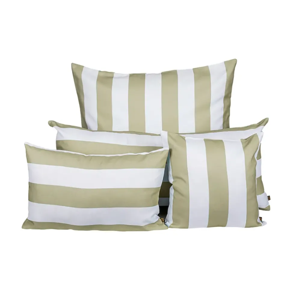Coussin en polyester outdoor lin 40x60cm - riviera