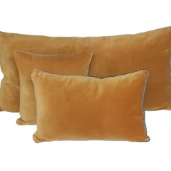 Coussin en velour chamois 40x60cm - Delhi