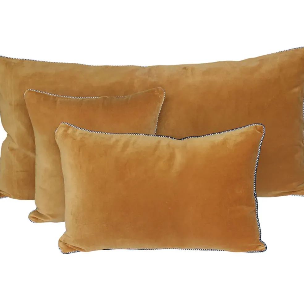 Coussin en velour chamois 40x60cm - Delhi
