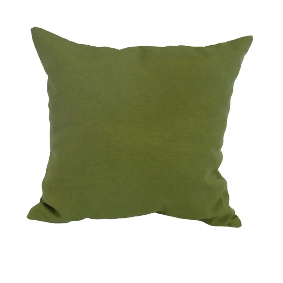 Coussin extérieur en coton vert 50x50cm - Colors